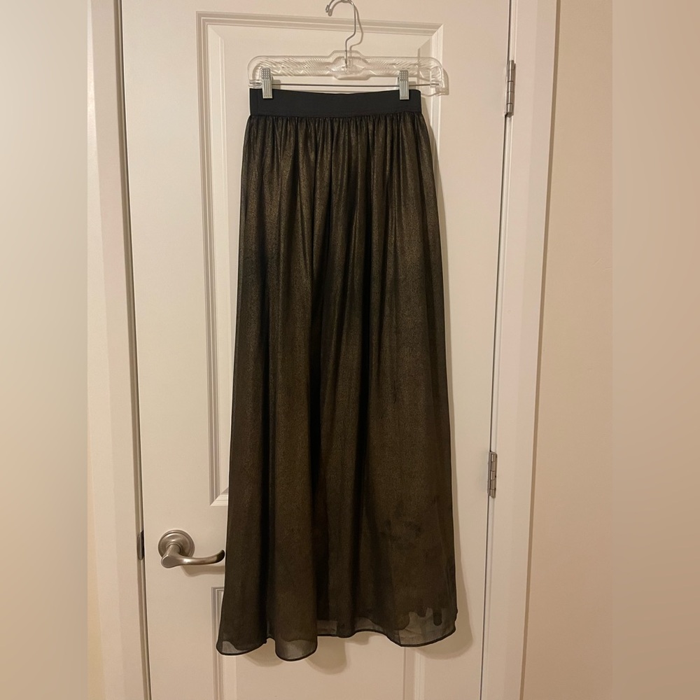 Shimmer Maxi Skirt